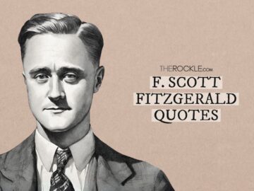 Drawing of F. Scott Fitzgerald