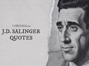 Drawing of J.D. Salinger