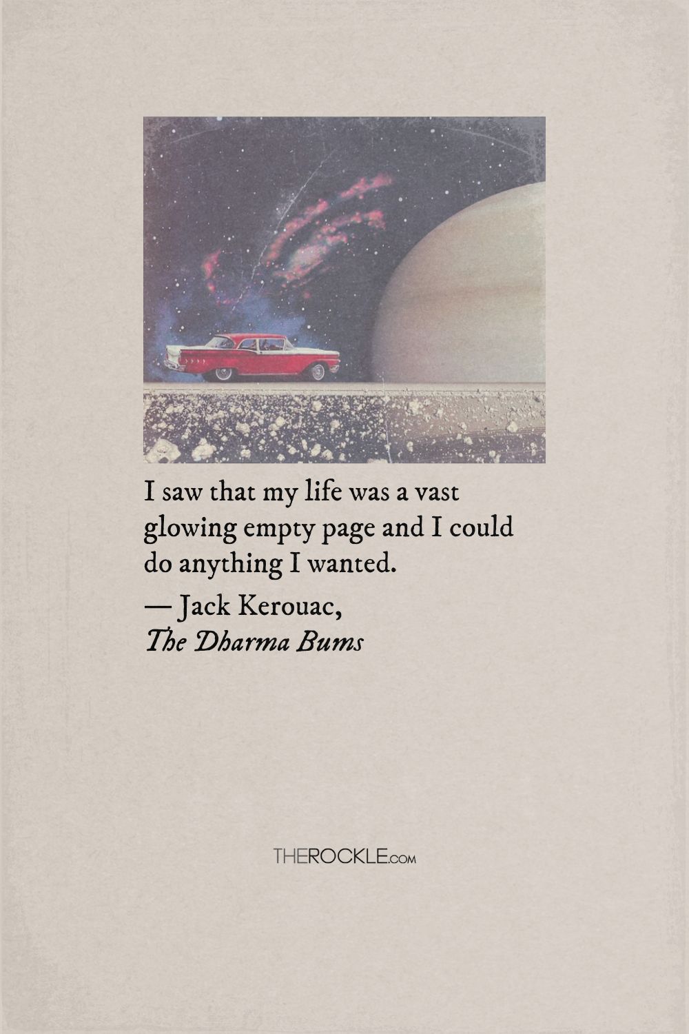 Jack Kerouac on endless life possibilities