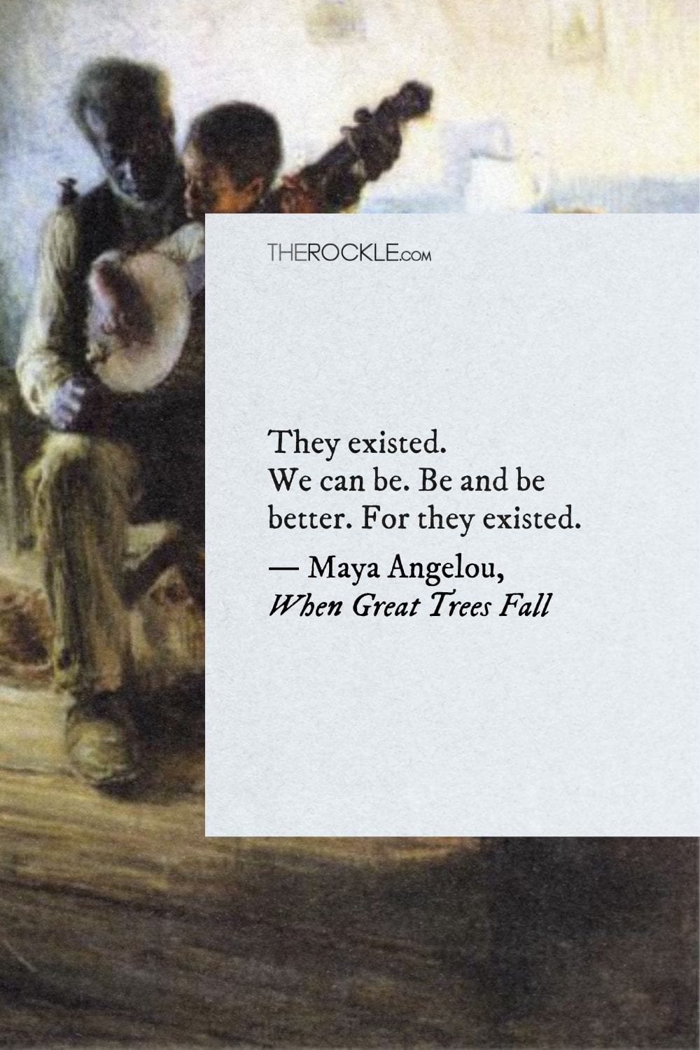 Quote from When Great Trees Fall
