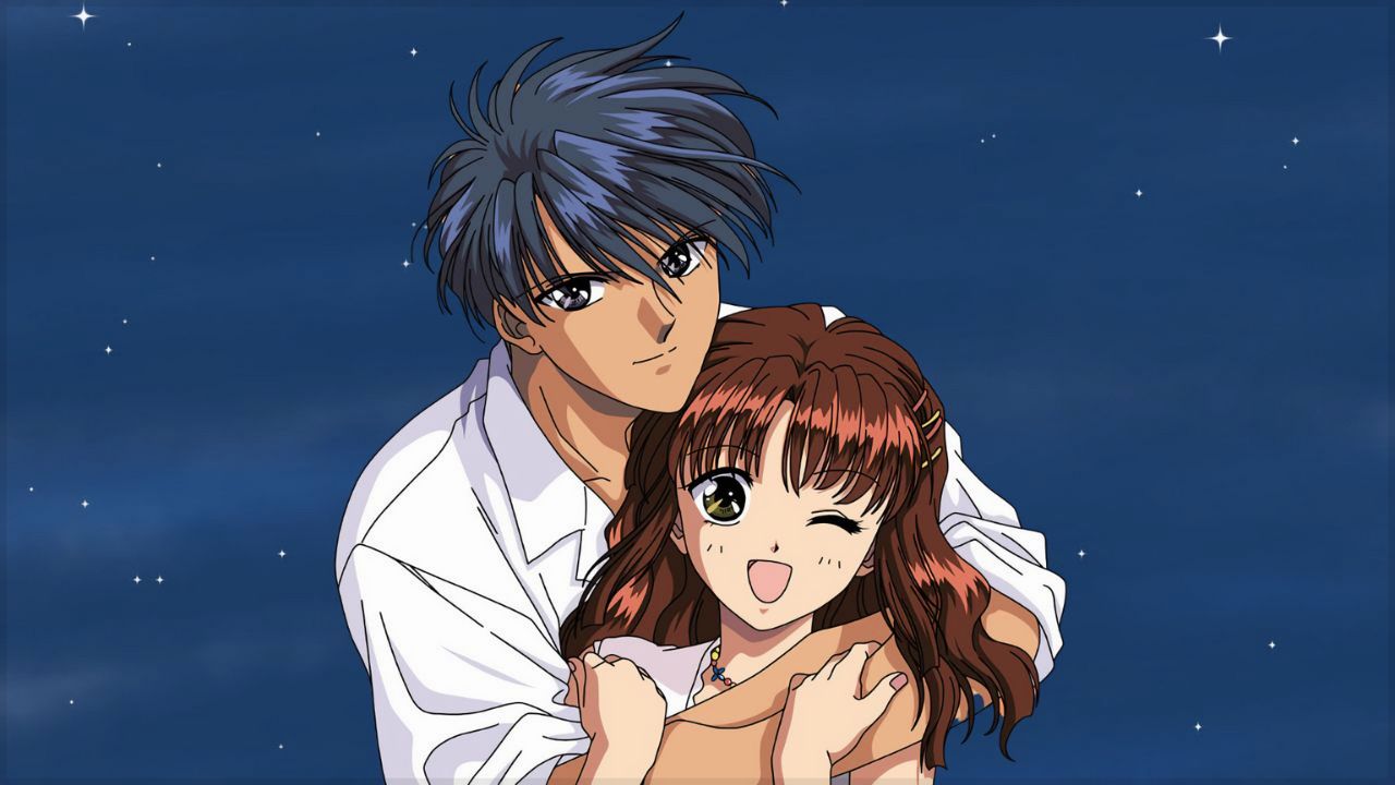 Miaka and Tamahome from Fushigi Yuugi