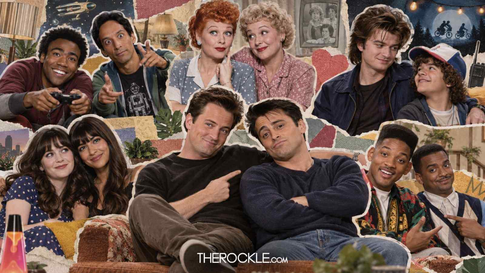 Best TV friendships collage