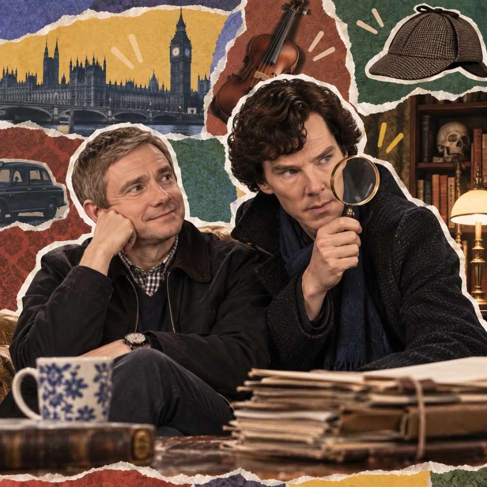 Sherlock and John from Sherlock