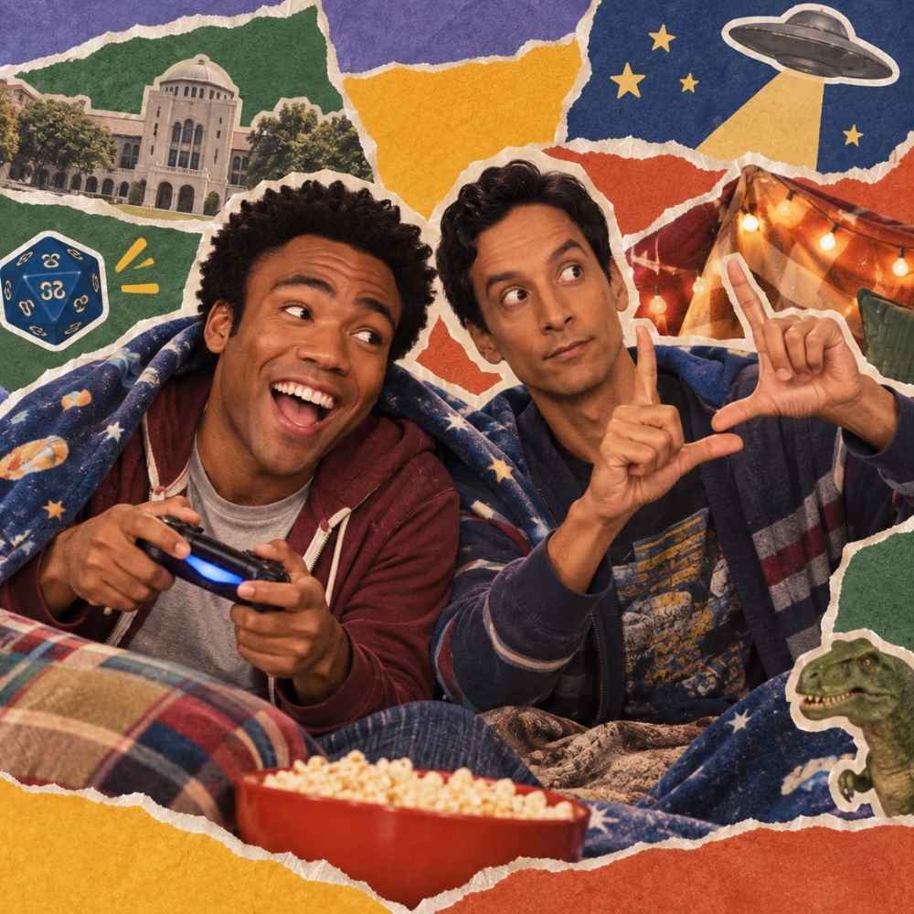 Troy and Abed from Community