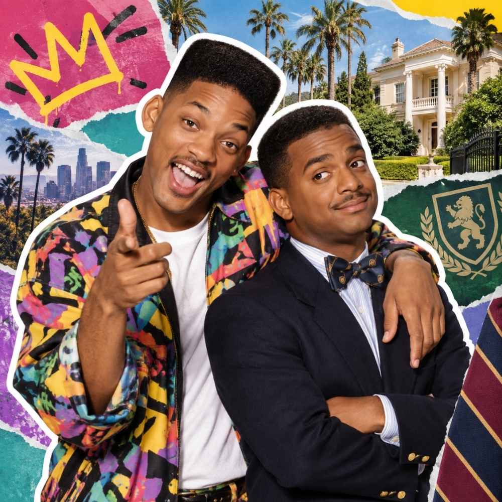 Will and Carlton from The Fresh Prince of Bel Air